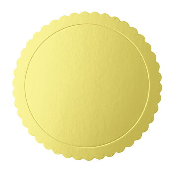 Serveringsbricka för muffins | 1-pack | Guld metallic