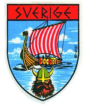 Fabric brand Viking ship