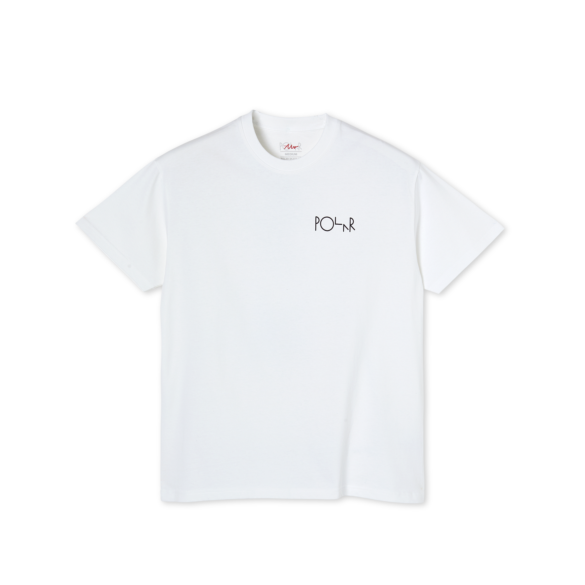 polar t shirt white