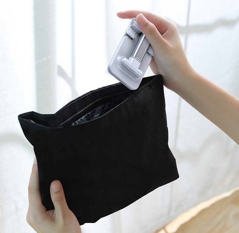 Phone Stand - Adjustable Height Black / White - 3