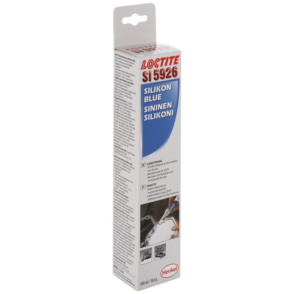 Packningssilikon blå si5926 100ml - 2