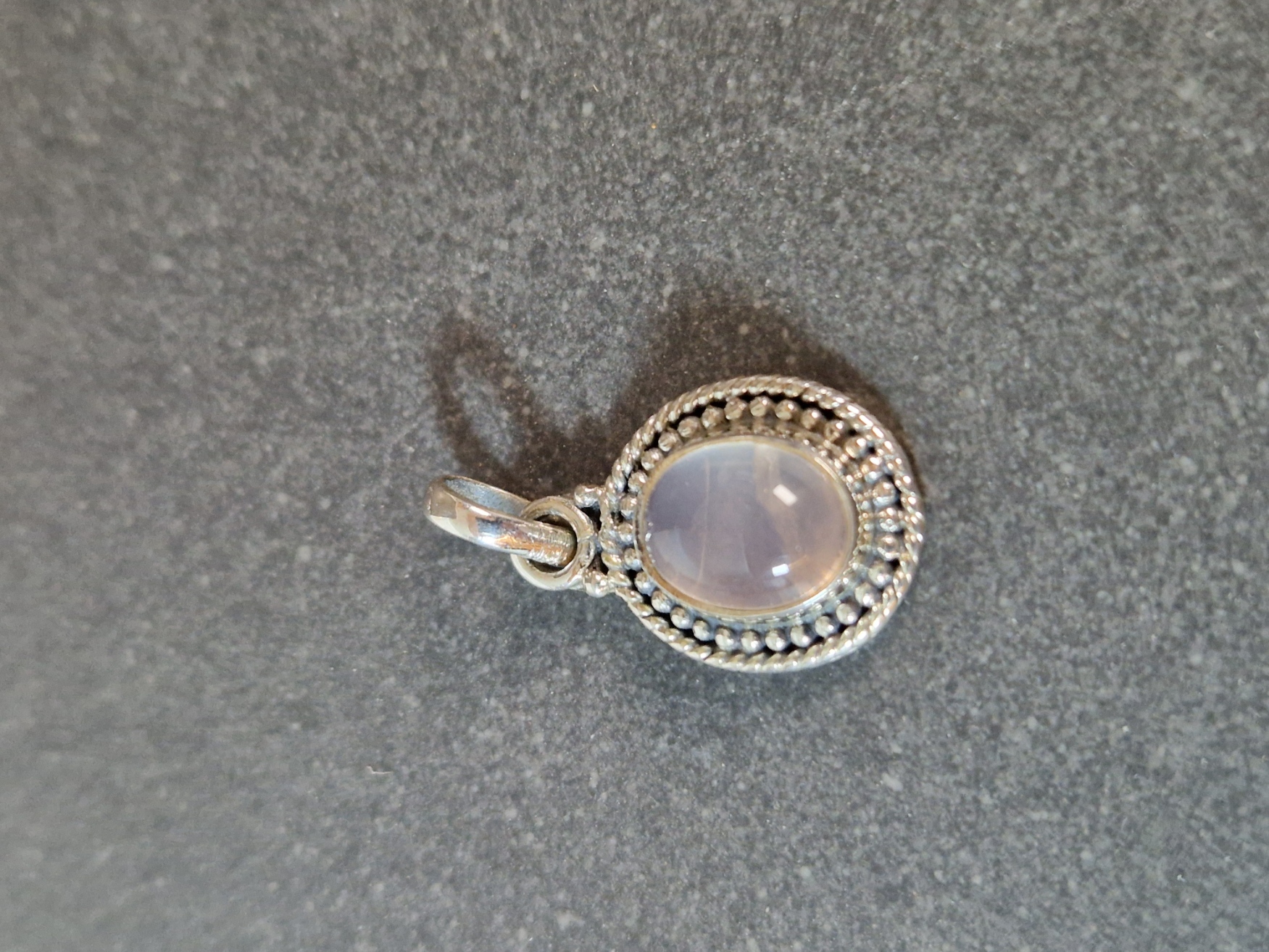 Silver Filigran Hänge med Sten - 3