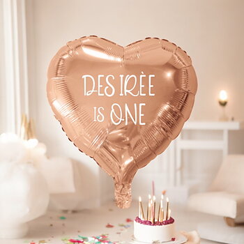 Ballong valfritt namn -  "IS ONE" 