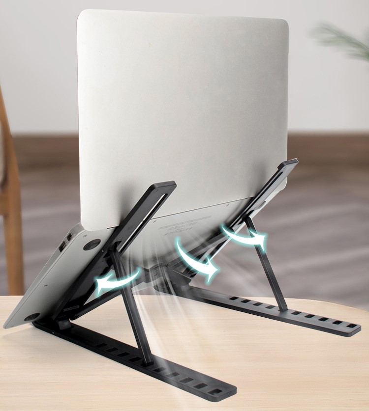 Laptop Stand - Ten Adjustable Heights - 9