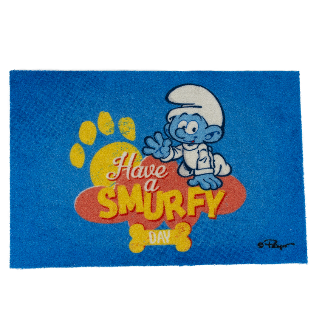 DuvoPlus Dörrmatta Babysmurf Have a Smurfy Day 60x40x0,6cm - 2