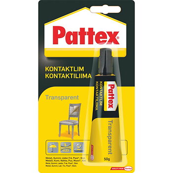 Kontaktlim transparent Pattex
