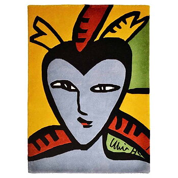 Face Rug - Ulrica Hydman Vallien