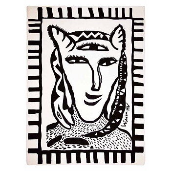 Heads Rug - Ulrica Hydman Vallien