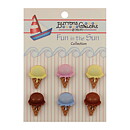 Buttons Galore - Ice Cream Cones