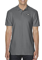 GUITARS STAFF POLO GREY - size: X-large