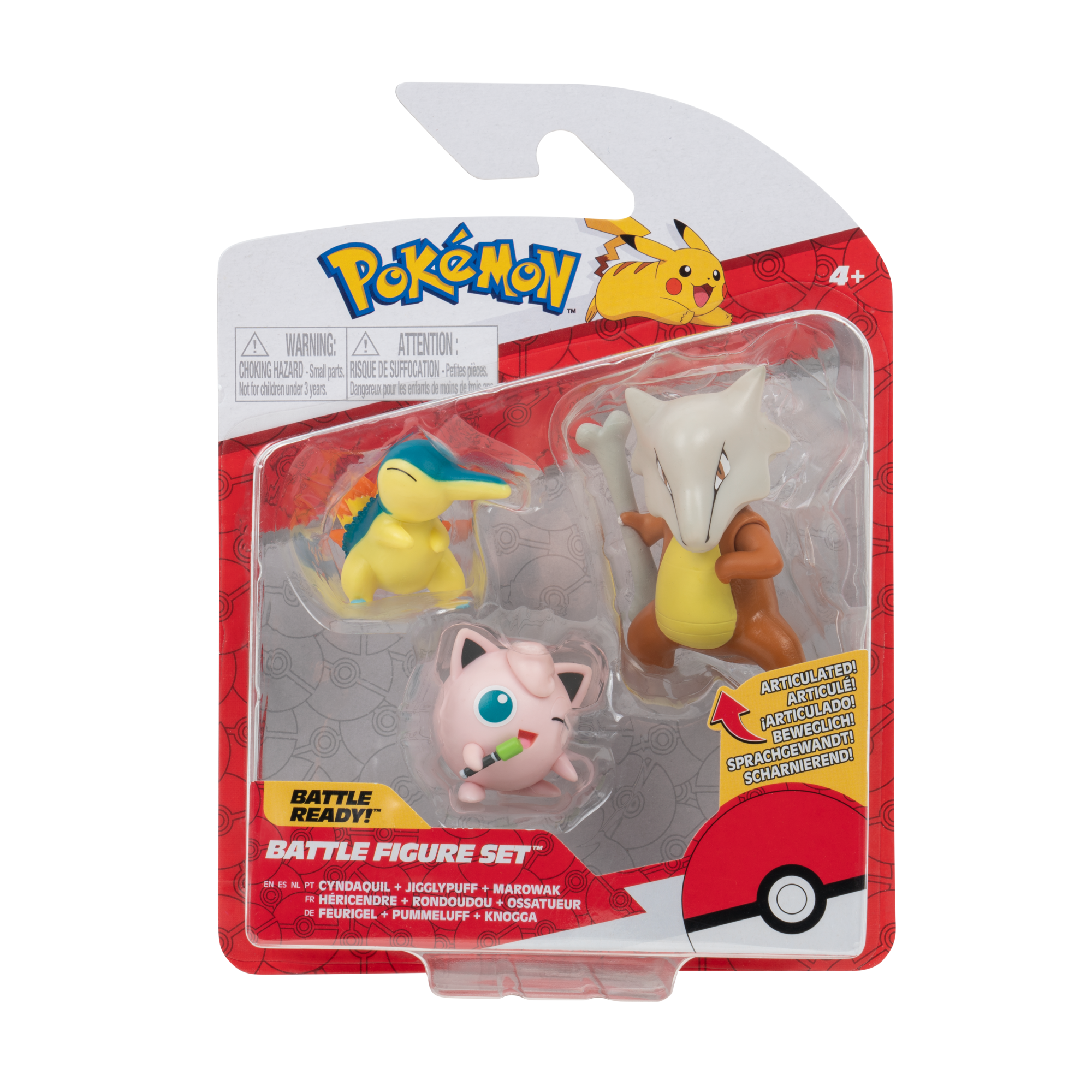 Pokémon Battle Figur Set 3-pack - 3