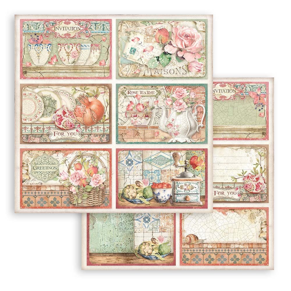 Stamperia - Casa Granada 6 Cards