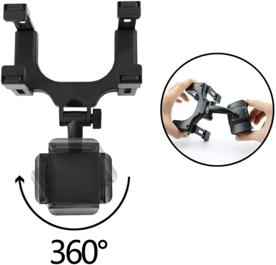Phone Holder - Rearview Mirror Mount Universal - 3