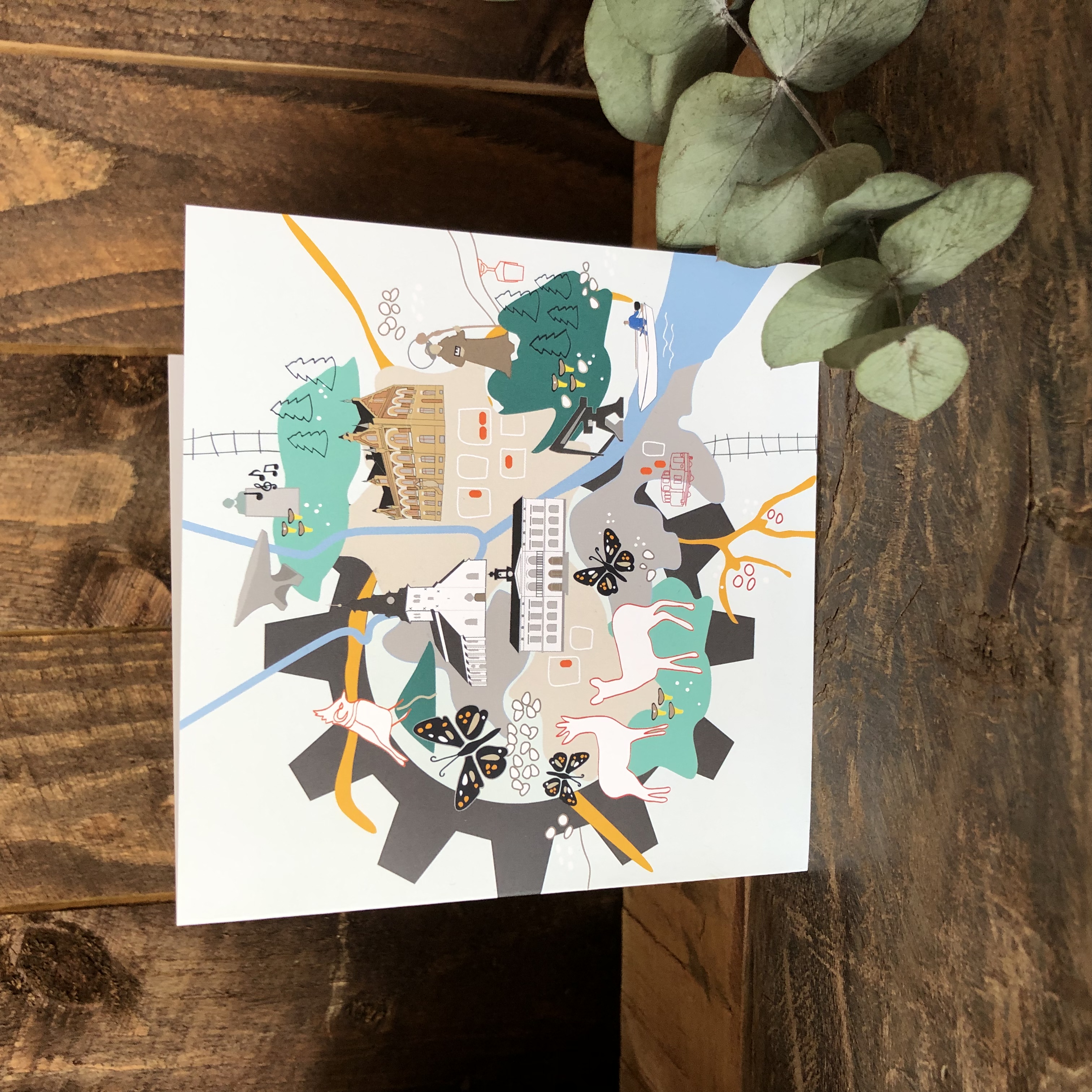 Köpingskort med Kuvert, Pernilla Eriksson Design
