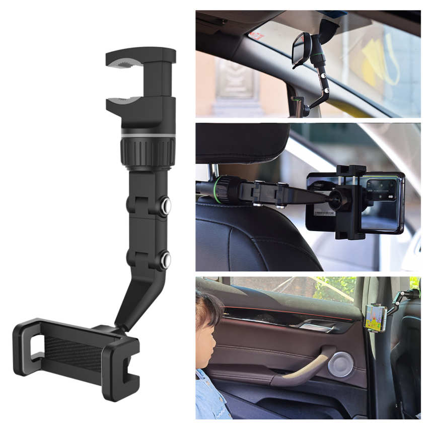 Phone Holder - Rear View Mirror/Back seat - 6