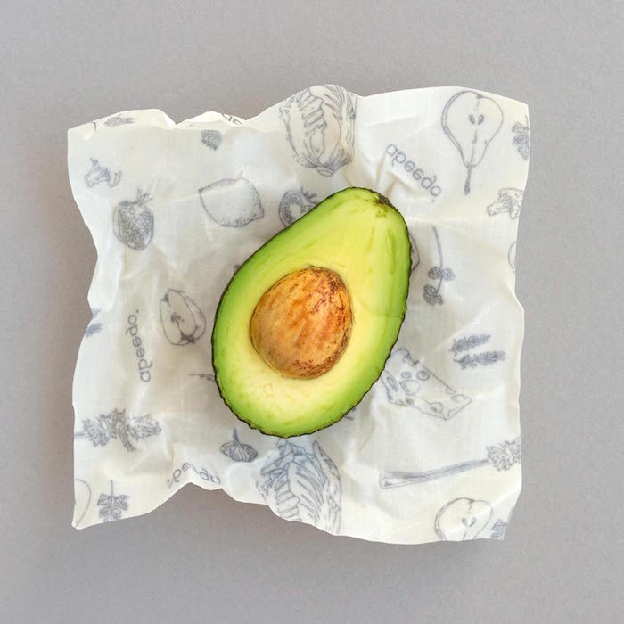 Avocado på bivoks madfolie