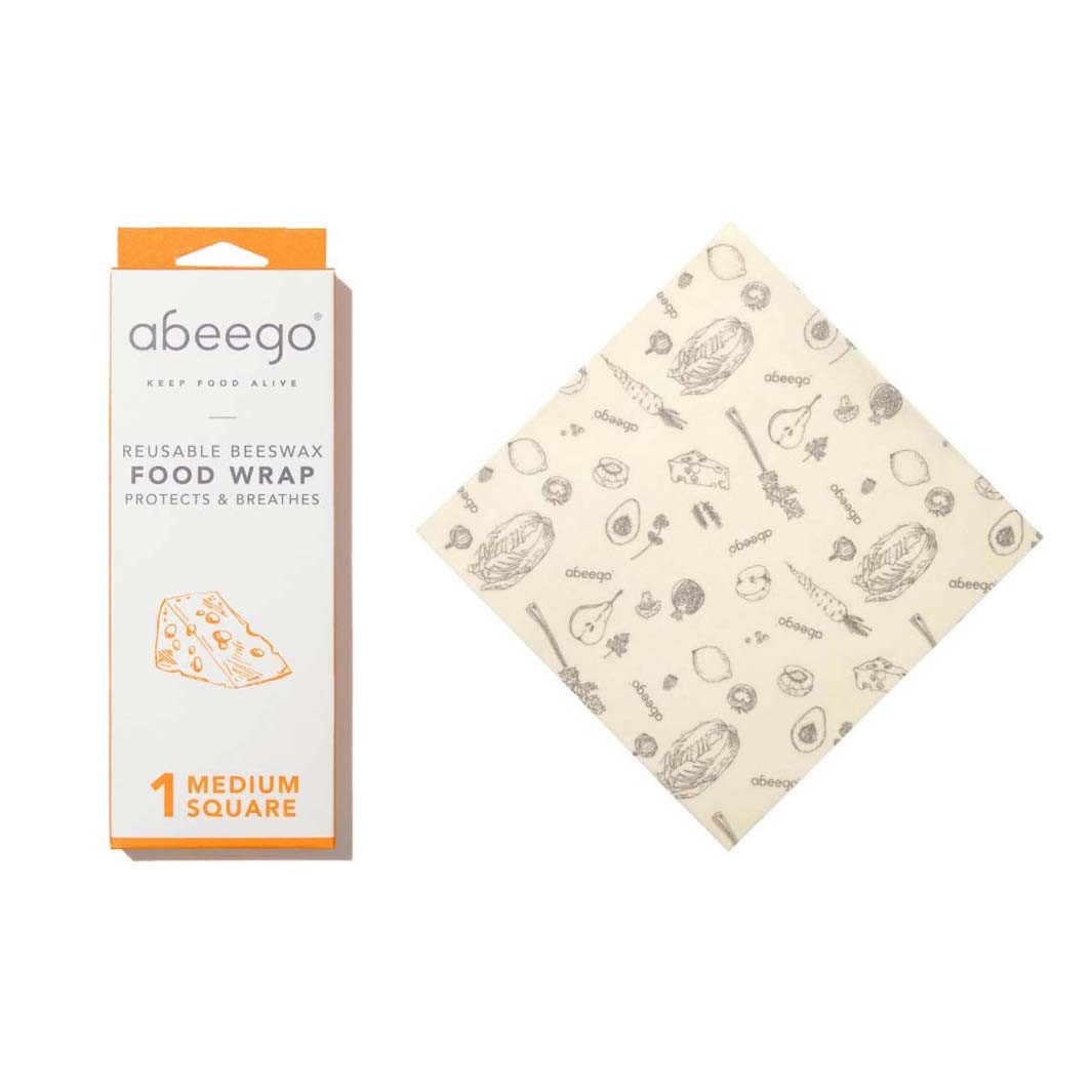 Naturlig ekologisk matfolie -Medium - Abeego
