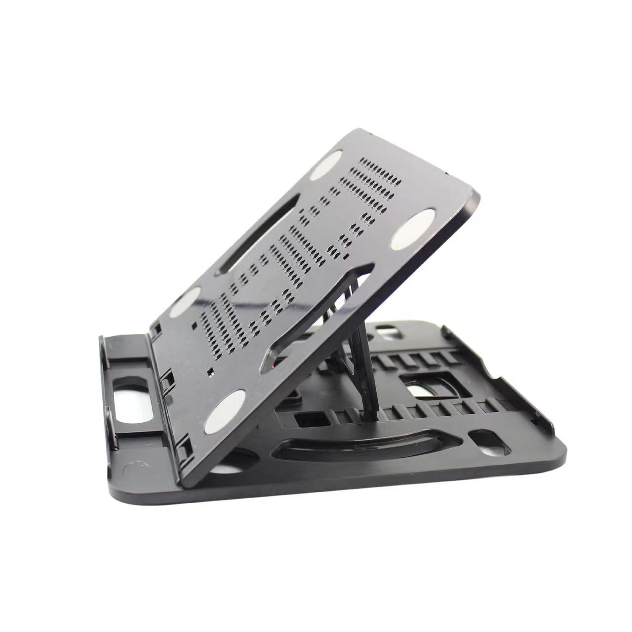 Set for laptop with eight adjustment heights / 360-degree rotatable base