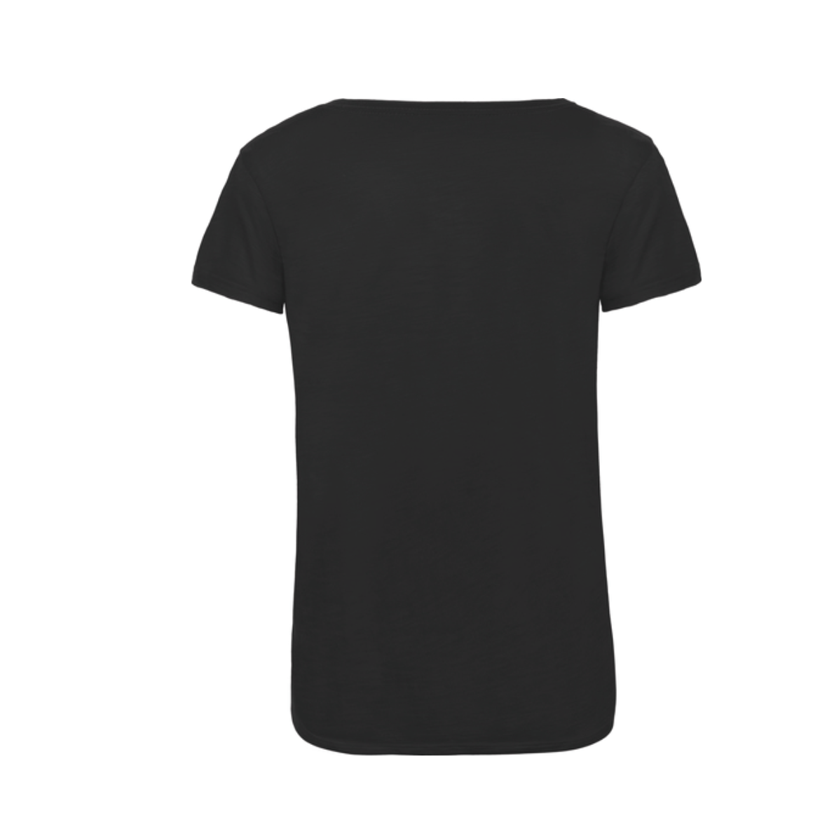 T-shirt v-hals "Let friendship Continue" med tryck - 2