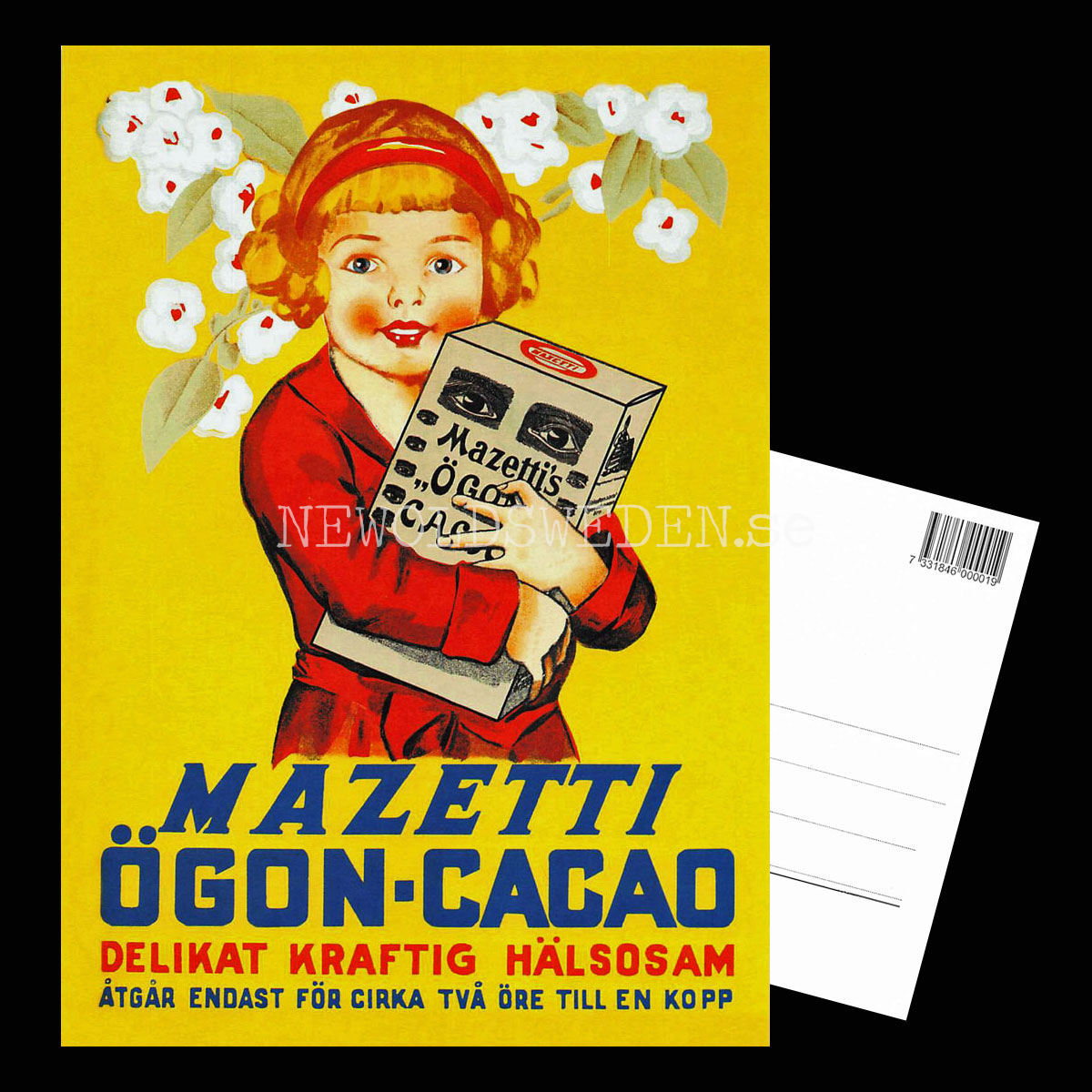 MAZETTI ÖGON-CACAO - Vykort A5 - 3