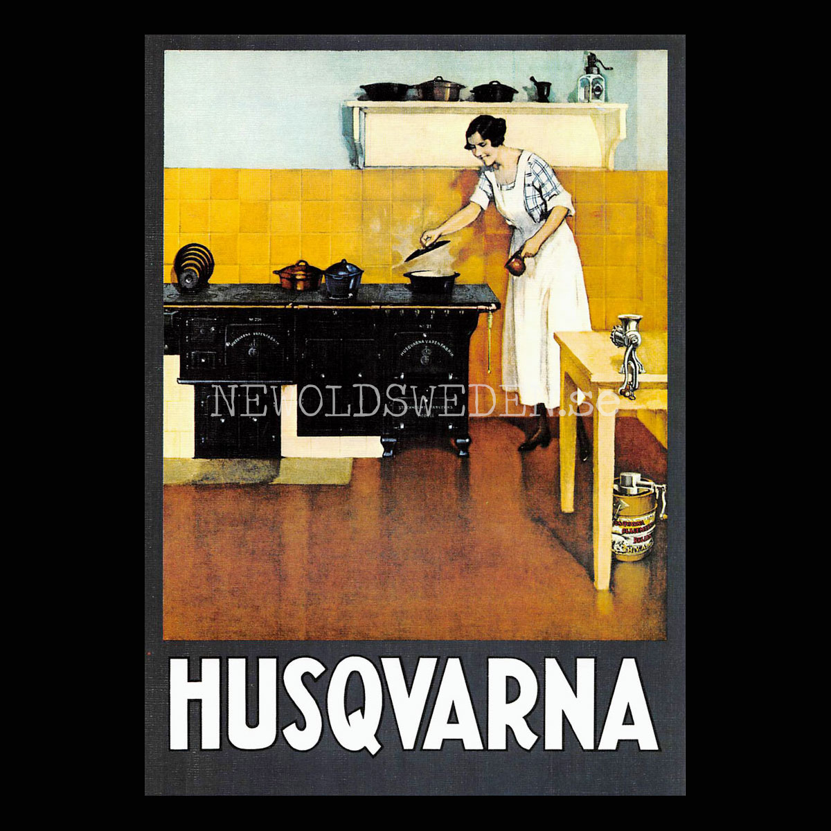 HUSQVARNA Järnspis - Vykort A5