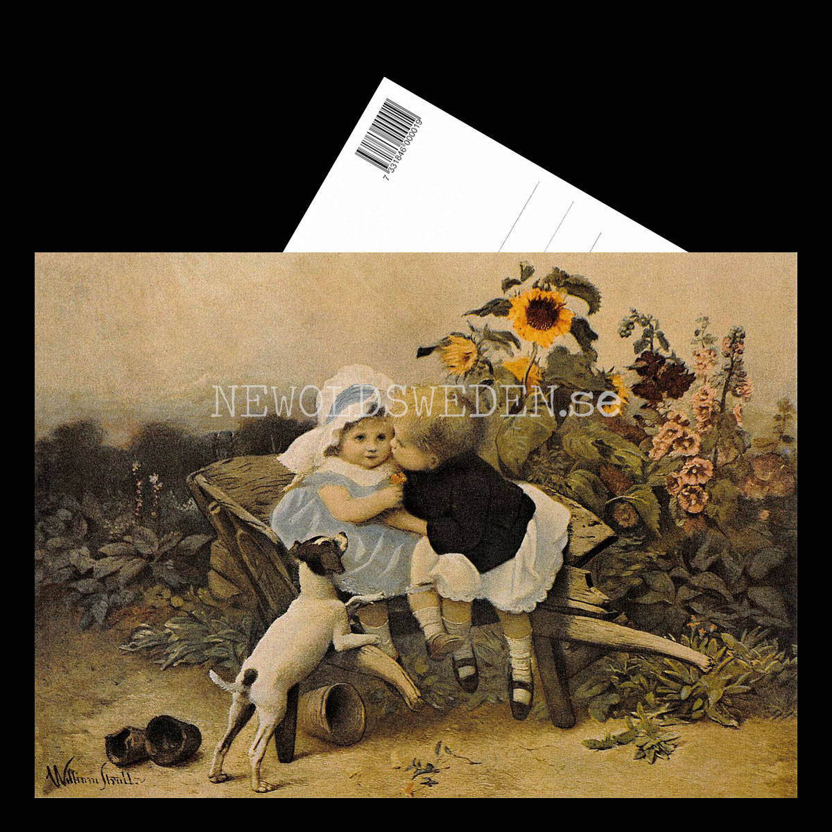 Den gamla Skottkärran - Vykort A5 - 3