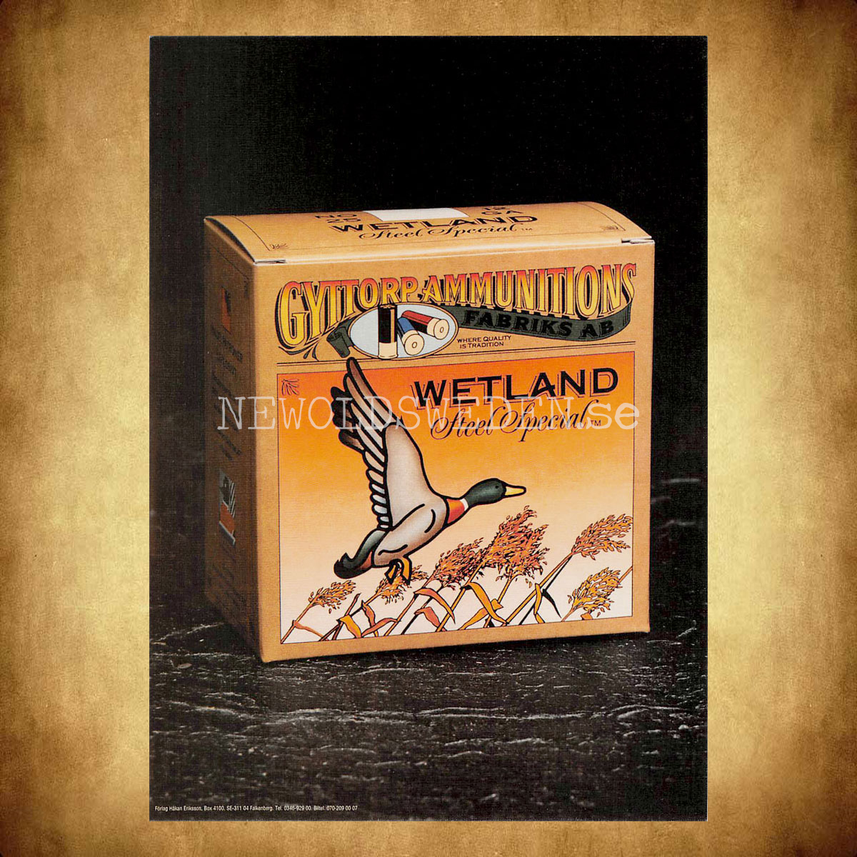 GYTTORP Wetland Steel Special - Gyttorp Ammunitions Fabrik - Vykort A5 - 2