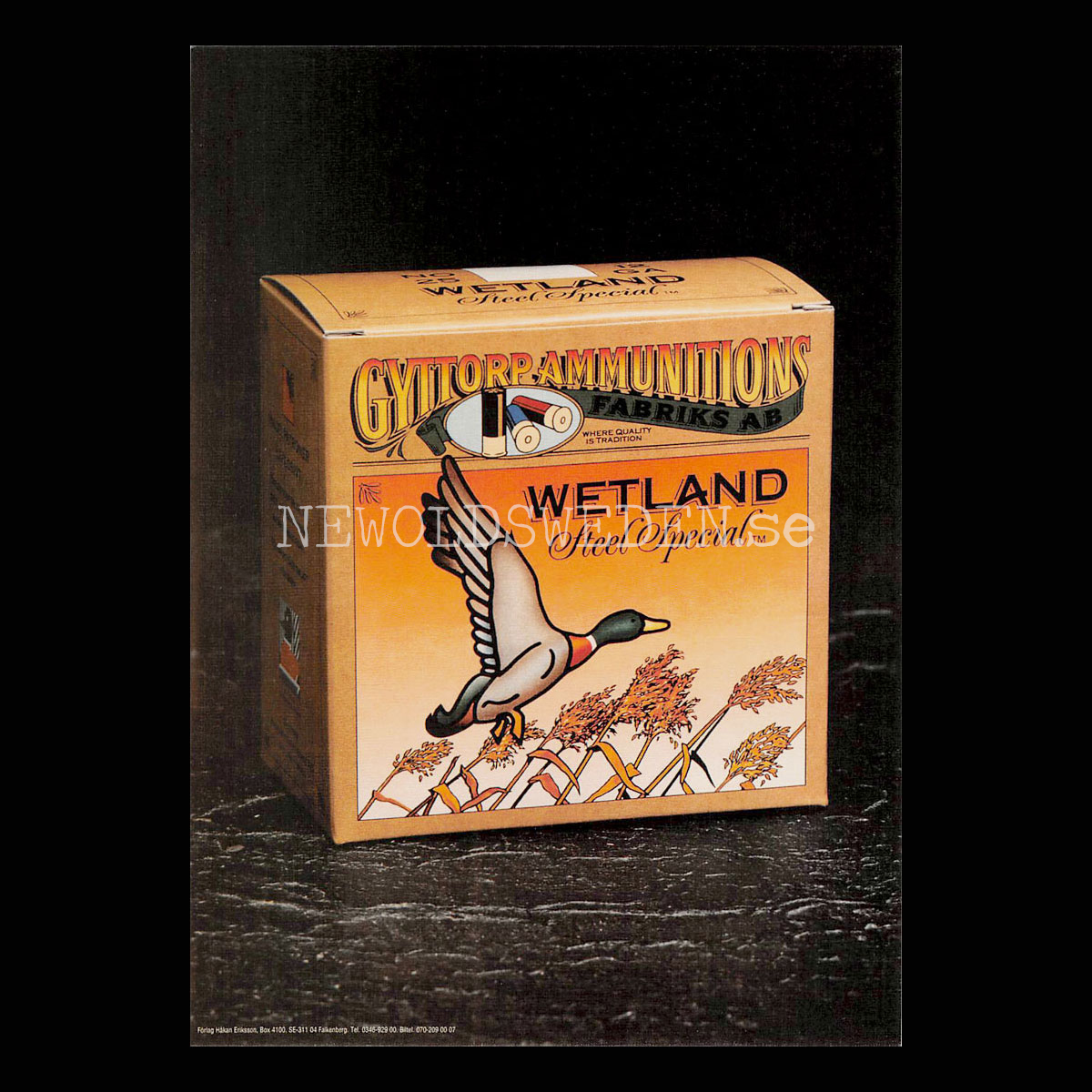 GYTTORP Wetland Steel Special - Gyttorp Ammunitions Fabrik - Vykort A5