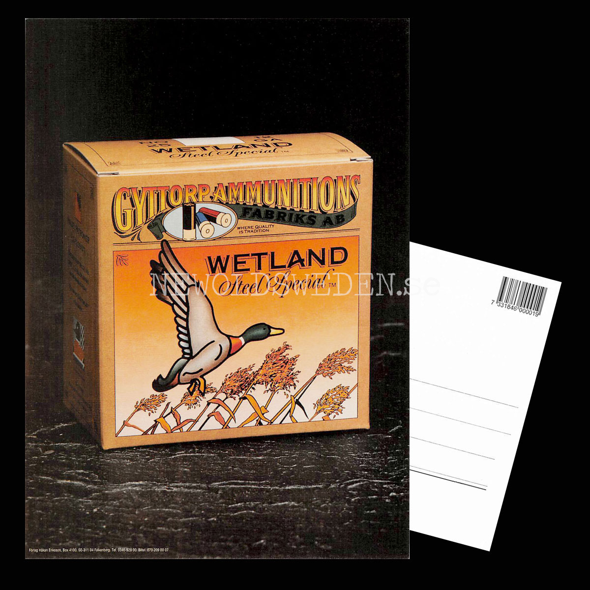 GYTTORP Wetland Steel Special - Gyttorp Ammunitions Fabrik - Vykort A5 - 3