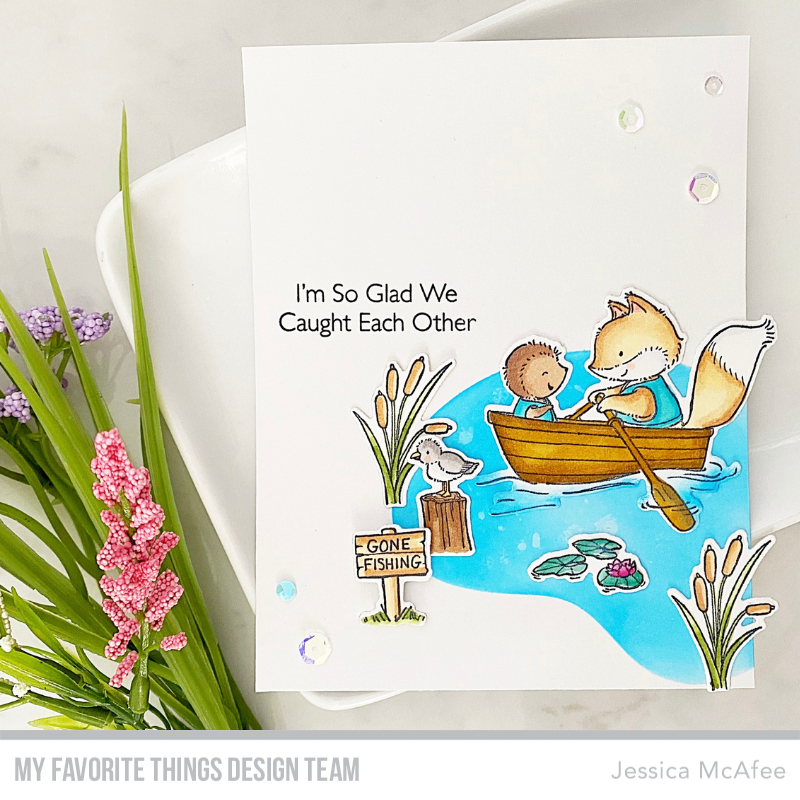 MY FAVORITE THINGS-Pastures, Ponds, & Pools Stencil - 8