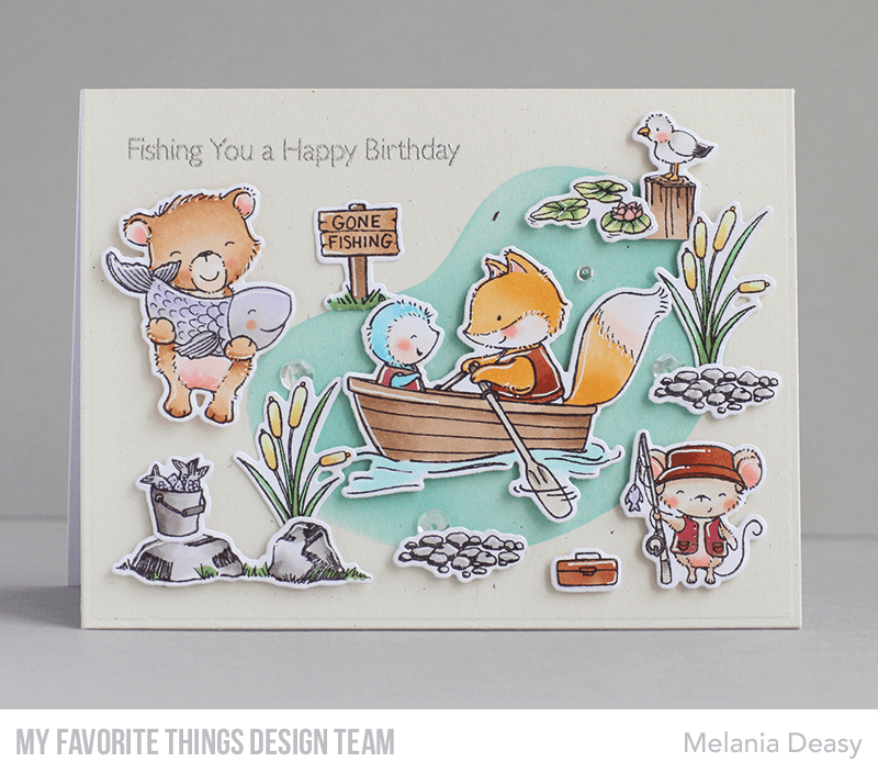MY FAVORITE THINGS-Pastures, Ponds, & Pools Stencil - 10
