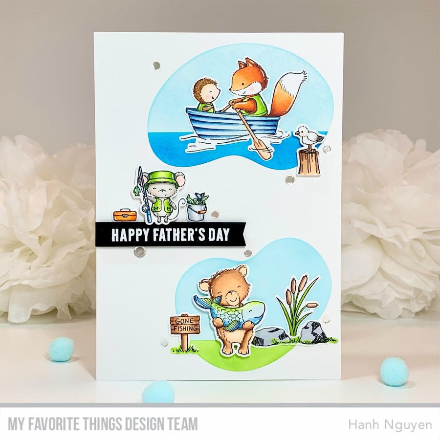 MY FAVORITE THINGS-Pastures, Ponds, & Pools Stencil - 4