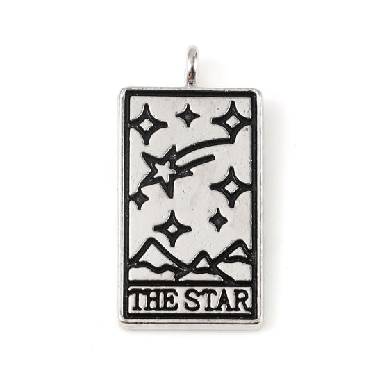 Berlock - Tarot The Star,  Silver