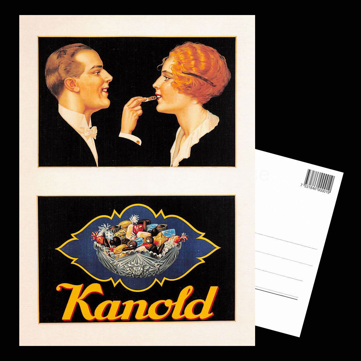 Kanold Göteborg Choklad & Praliner - Vykort A5 - 3