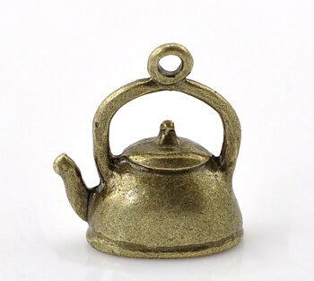 Charm   Bronze Teapot 3D