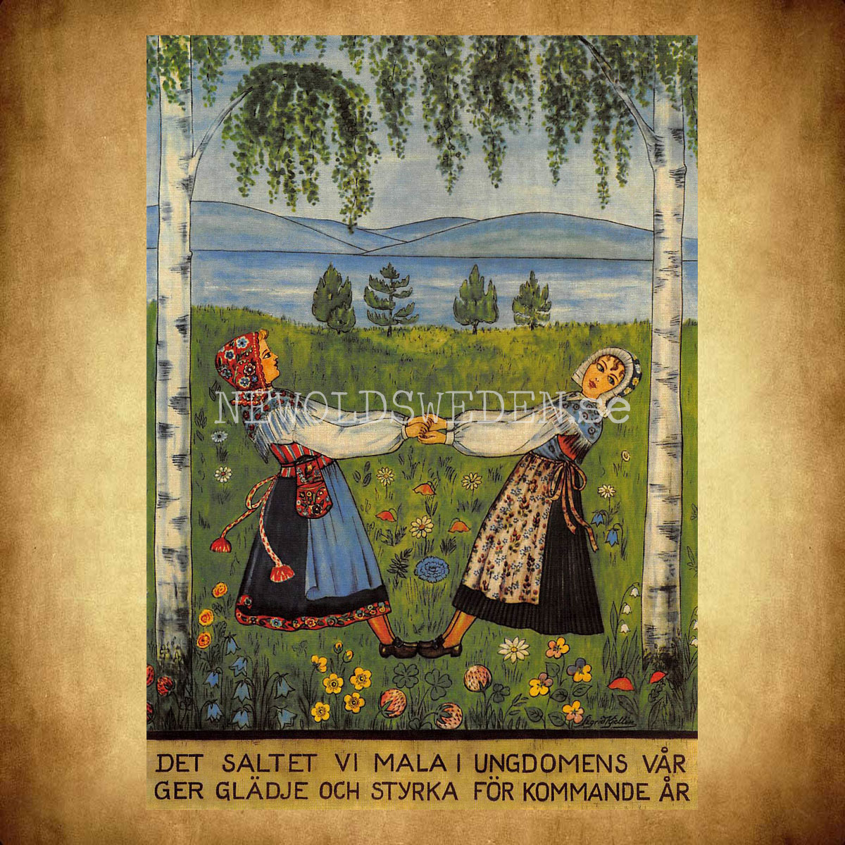 Glädje och Styrka - Vykort A5 - 2