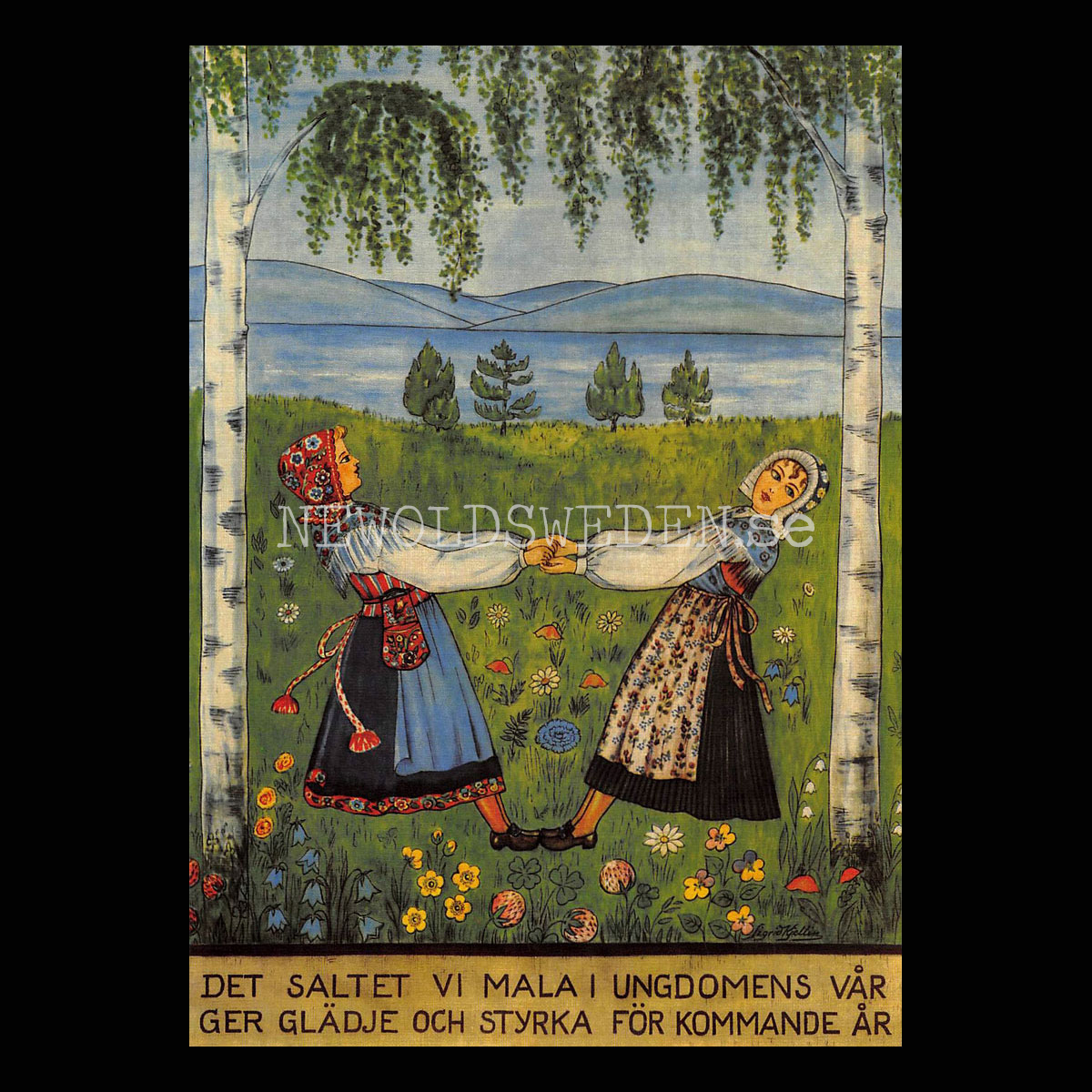 Glädje och Styrka - Vykort A5