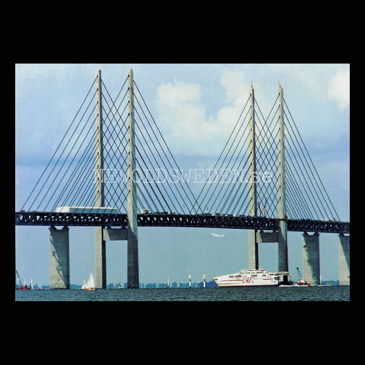 Öresundsbron - Öppnade 1 juli 2000 - Vykort A5