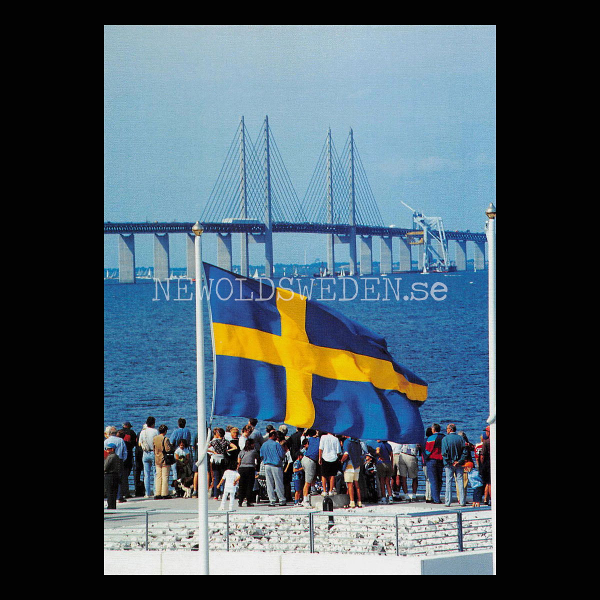 Öresundsbron - Öppnade 1 juli 2000 - Vykort A5