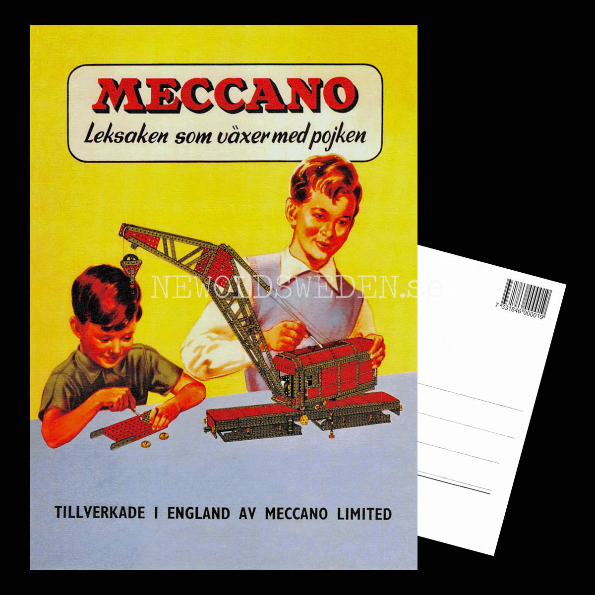 MECCANO - Vykort A5 - 3