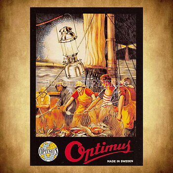 Optimus MADE IN SWEDEN - Vykort A5