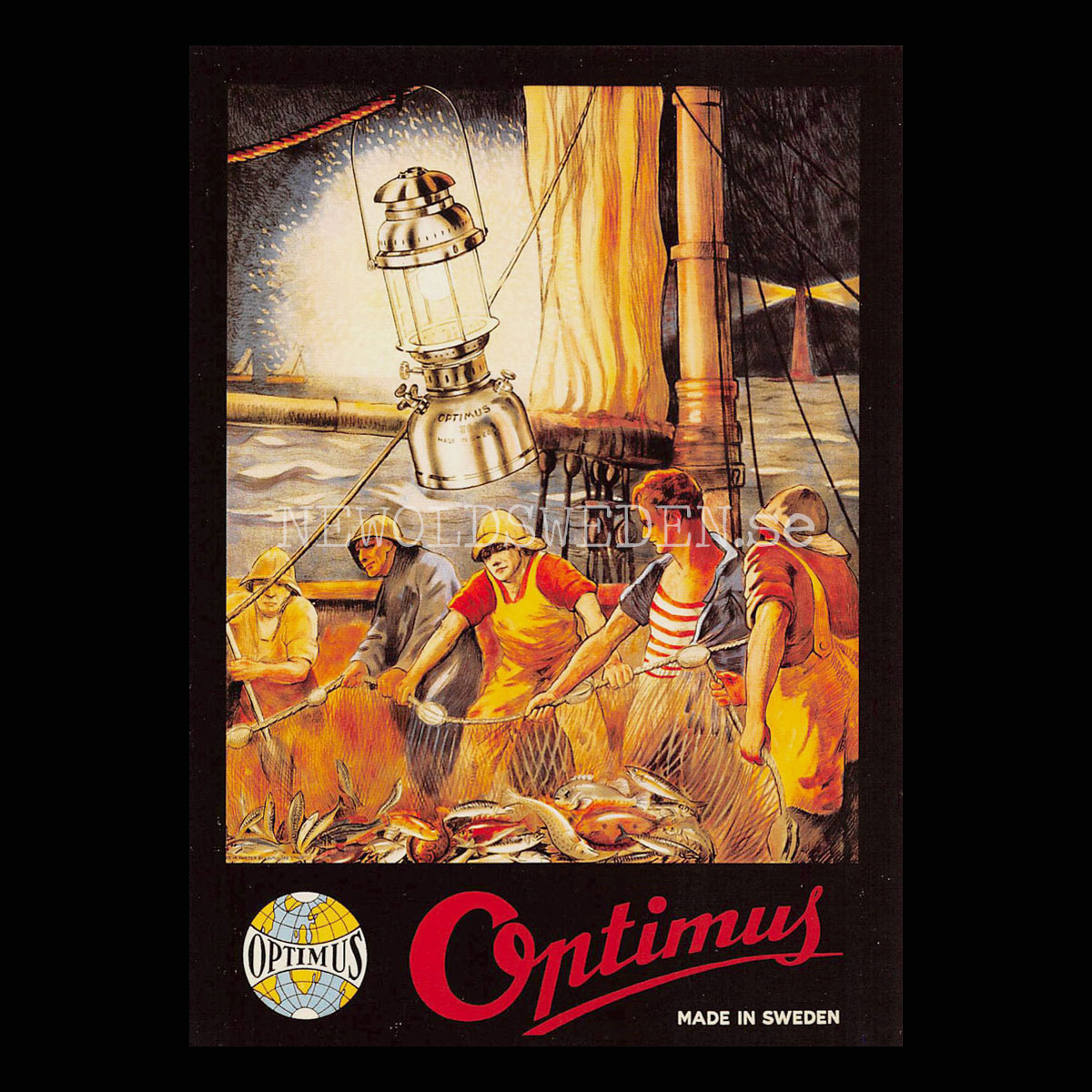 Optimus MADE IN SWEDEN - Vykort A5