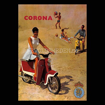 HUSQVARNA Corona - Vykort A5