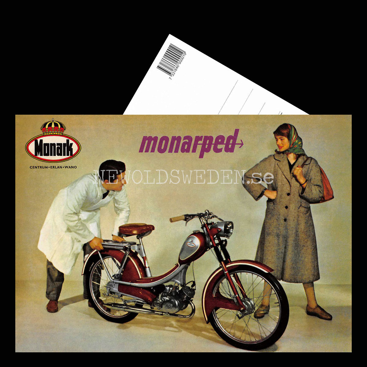 MONARK Monarped Varberg - Vykort A5 - 3