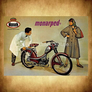 MONARK Monarped Varberg - Vykort A5