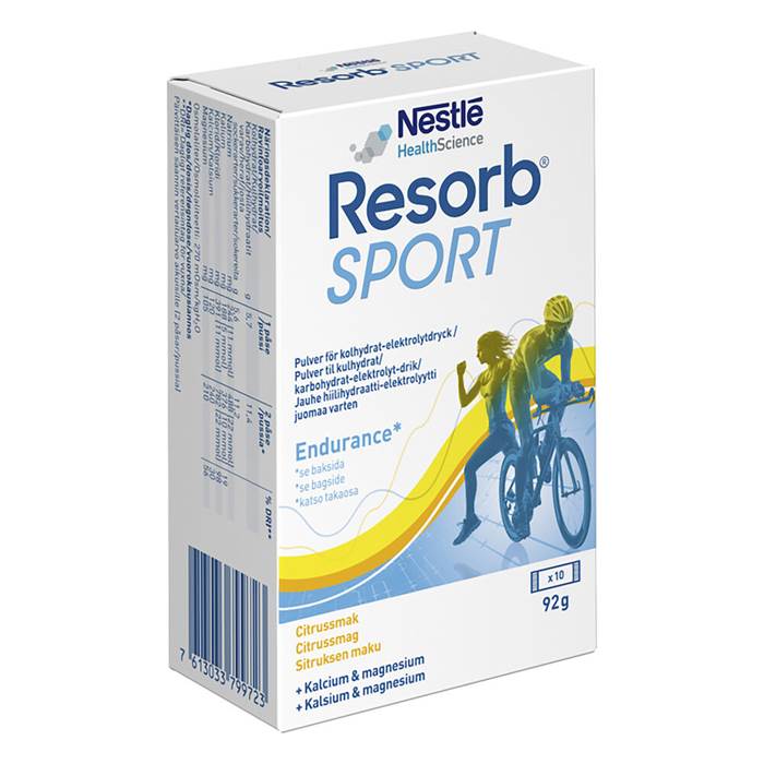 Vätskeers. Resorb 10/fp Sport