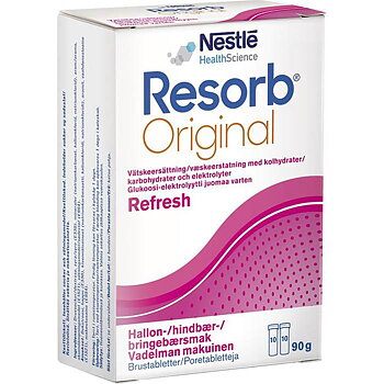 Vätskeers. Resorb 20/fp Hallon