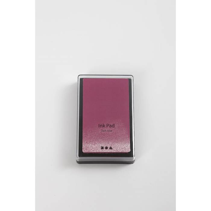 Stämpeldyna 9x6cm  mörkrosa
