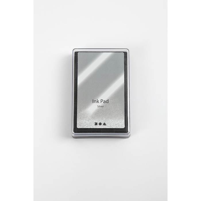 Stämpeldyna 9x6cm  silver