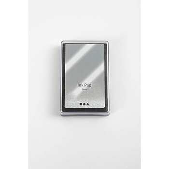 Stämpeldyna 9x6cm  silver